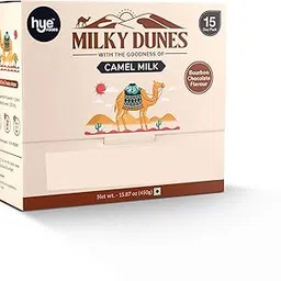 HYE FOODS Milky Dunes Bourbon Chocolate Camel Milk Powder 15 x 30 pack 450 gms-picture-52