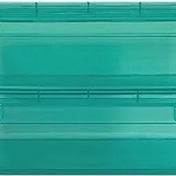 Feliz Green Coloured Plastic Large Storage Boxes Size 11.5x7.5x2.75 inches (Set of 2, Rectangular)-picture-18