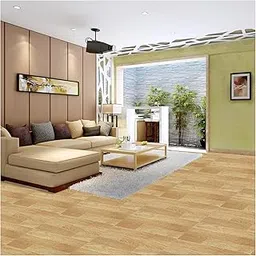 Kayra Decor PVC Flooring Sheets for Floor USA Standard SGS Approved – Durable Peel & Stick Self Adhesive PVC Floor Tiles for Flooring Set of 11 (Tiles Size- 12" x 12", Wood Design)-picture-20