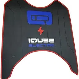 NS Floor Mat Compatible with TVS iQUBE Electric Scooter Colour Mat (Rubber Mat)-picture-10