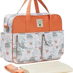 SMILE BABY Diaper Bag Multifunctional Maternity Bag Stylish Baby Travel Bag | Mamas Bags | Diapers Bags Handbag | Mothers Bags-picture-47