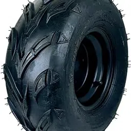 RedCap 7" ATV Quad Buggy Rim And Tire Assembly Left Wheel 3 Bolt Taotao Kandi Redcat Sunl Kazuma 70cc 110cc 125cc 16x8-7 Tire-picture-50