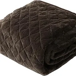 mofua 50017806 Wide King, Winter Mofua Warm, Warm, Soft Blanket, Brown, Microfiber, Washable-picture-17