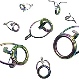 meadawgs Meadawgs® 9Pcs Assorted Tip Repair Kit Sea Fishing Pole Replacement Fishing Rod Guides-picture-32