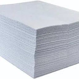 Oil Absorbent Pads - Absorb Oil, Fuel, Petrol, HVO, Hydraulic Oil - Spill Control Sheets - 50cm x 40cm, 200 Sheets, Sonic Bonded Core with Spun Bound Top Layer, White - Indoor/Outdoor Use-image-31