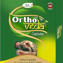 La Nutraceuticals Ortho Veda Joints Care and Pain Relief 10 Herbal Capsules (Pack Of 5)-image-52