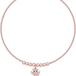925 silver Rose Gold Owl Anklets| Gifts for Women and Girls | With Certificate of Authenticity and 925 Stamp | 6 Months Warranty*-image-35