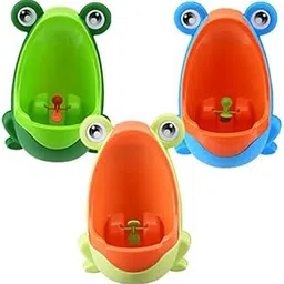 Frog Baby Toilet Training Kids Potty Urinal Pee Trainer Urine for Boys with Funny Aiming Target, Children Standing Wall-Mounted Urinal, Removable Toilet Pee Trainer for Kids Toddler Boys Multi-image-54