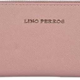 Artificial Leather Womens Wallet White (PINK)-image-61