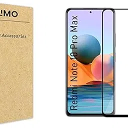 Amazon Brand - Solimo Tempered Glass Screen Protector Compatible with Xiaomi Redmi Note 10 Pro MAX Transparent Protective Film [Clear HD]-picture-37