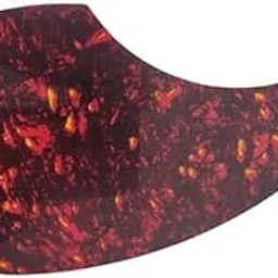 SG Musical Guitar Pickguard Self-Adhesive Anti-Scratch PVC Mirror Effect Durable Sticker for Guitars Red-image-91