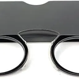 Nose Clip Reading Glasses For men Women | Power Glasses | Scratch Resistant Glasses | Eye glasses for reading |Comes With Universal POD |-image-5