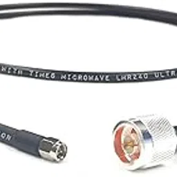 2 Foot N Male to SMA Male Times Microwave LMR240 Ultraflex 50 Ohm RG8X Cable Assembled by Custom Cable Connection-picture-16