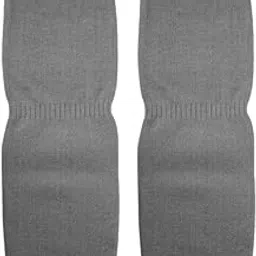 kabello Footless Socks Long Tube Boot Socks (Light Grey) image 1