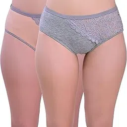 valles365 by s.c. Women Cross net Panty - Pack of 2-picture-10