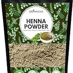 Grownicals 100% Pure Henna Powder for Hair | Natural Hair color | Herbal Mehndi Powder for Hair | Chemical Free (200gm)-picture-33