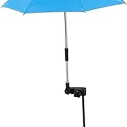 THE STYLE SUTRA Plant Umbrella Rainproof Multifunctional Ground Plug Lightweight Shade Cover Blue-image-95