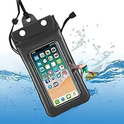 UDKI Floatable Waterproof Pouch for Mobile Phones (Up to 6.5 inch) with Lanyard - Floating Dry Bag Case for iPhone, Samsung, Moto - Rain & Dust Protection - Touch Sensitive Cover for Beach & Travel-picture-25