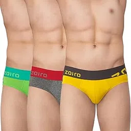 zoiro Men's Cotton Solid Brief Combo Pack-picture-23