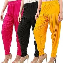 buy that trendz Patiala Salwar for Women Relaxed Fit Viscose Patiyala Salwar Harem Bottom Pants-picture-17