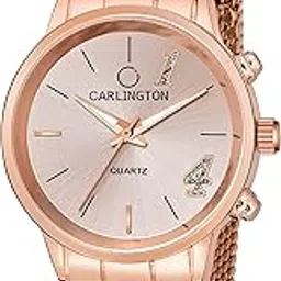 carlington Analog Watches for Women with mesh Strap - CT 2012-picture-52