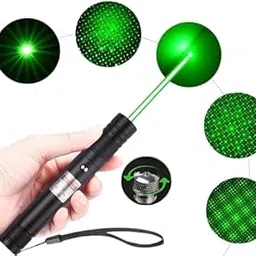 Laser Light 500mW Green Laser Pointer | Powerful Rechargeable Lazer Pen | Party Disco Light | High-Intensity Laser Beam 5 Mile Range + Battery Included-image-5