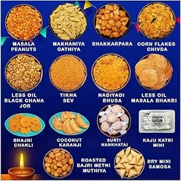 Neelam Foodland Diwali Sweets and Snacks Food Gift Box Hamper -2700 Grams-picture-22