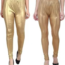 srisaras Women's Premium Shimar Poly Cotton Leggings-picture-12