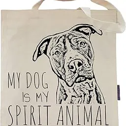 Funny Dog Tote Bag - by Pet Studio Art-picture-19