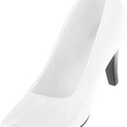 JAZZY PEARLS 1/6 Womans Fashion High Heel Shoes Pump for 12inch OB OD Figures White-image-93