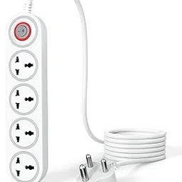 ATC ; ART OF CONNECTING PS4200H Power Strip – 4 Universal Sockets | 1500W | LED Indicator with Master Switch | Surge & Spike Protection | 2M Durable Copper Cable | White-image-33