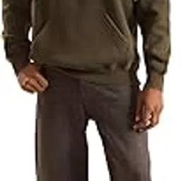 one way Men Solid Loose Fit Hooded Sweatshirt-picture-16