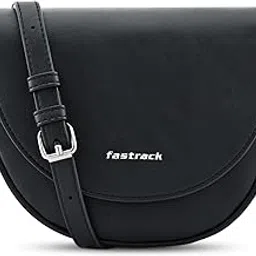 fastrack Half-Moon Chic Sling Bag | Faux-Leather Women Handbags| Ladies Purse Handbag | Sling Bag for Casual Carry-picture-21