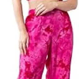 erotissch Women's Tropical Printed Beachwear Co-ord Set, Tie Knot Back Sleeveless Top & High-Waist Shorts for Girls, Lightweight Poly Crepe Resort Wear for Ladies-picture-36