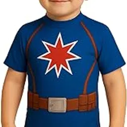 TASMAI MARKETING 1 Pc Kids Swimming Costume Set, Superhero Design, with Goggles and Cap-image-19
