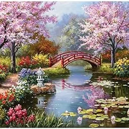 TREXEE 5D Colourful Embroidery Craft DIY 30*40 Cm, Diamond Painting by Number Kits for Adults & Kids DIY Full Drill Crystal Rhinestone Arts and Crafts, Art Diamond Painting for Wall Decor (Color 07)-picture-13