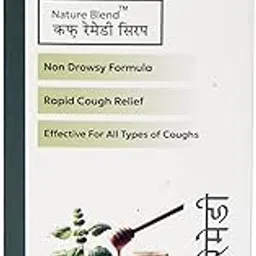 Nature Blend Cough Remedy Syrup-100ml | Natural Ayurvedic Relief for Cough & Cold | Herbal Ingredients-picture-25