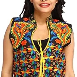 Men's Art Silk Waist Coat-image-5