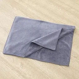 The Better Home Face Towel | Microfiber Face Towel | Grey | 40*60cm | Machine Washable | Quick Drying | Gym Towel for Men Workout (1Pcs)-picture-20