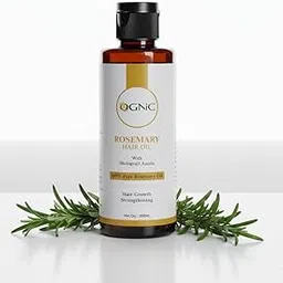 Rosemary Hair Oil with Bhringraj & Amla | 100% Pure Rosemary Oil for Hair Growth & Strengthening | Cold-Pressed Blend with Coconut, Almond & Argan Oil – 200ml-picture-31