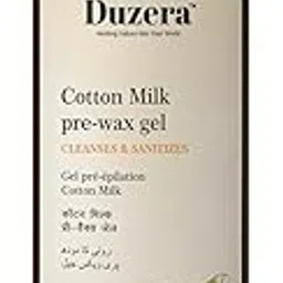 Duzera Pre Wax Gel with Cotton Milk Extract 250ml – Skin Cleanser & Sanitizer for Smooth Waxing – Non-Sticky, Gentle Pre Wax Treatment for All Skin Types-image-5