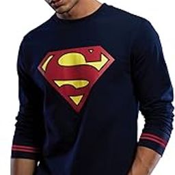 the souled store Superman: Man of Steel Mens and Womens Graphic Printed Cotton Hoodie Black-picture-45