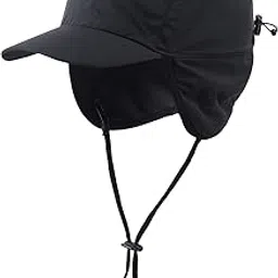 home prefer Waterproof Men's Winter Hats with Visor Warm Fleece Lined Baseball Cap Earflaps Trooper Trapper Hat for Men-picture-28