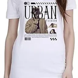 Urban Fashion (BLK) White Women Polo T-Shirt-image-81