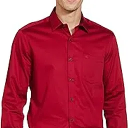arrow Men's Solid Slim Fit Formal Shirt-picture-36