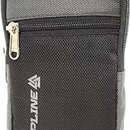 zipline Unisex Multipurpose Vertical Travel Pouch with Belt Loop for Mobile Earphones Money & Cards-picture-53