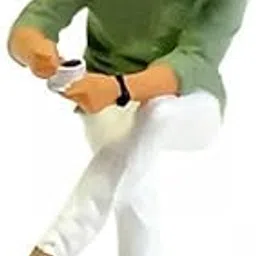 3x1:64 Figures Waiter Manger Scene Layout Diorama Toy Shirt Green|Toys & Hobbies | Diecast & Toy Vehicles | Cars, Trucks & Vans | Contemporary Manufacture-picture-13