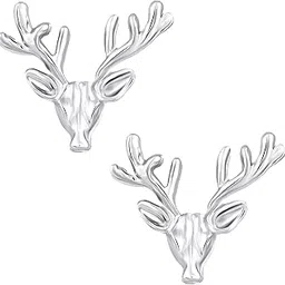 mahi Combo of Deer-Face Shaped Wedding Brooch | Lapel Pin | Collor Pin for Men (CO1105806R)-picture-46
