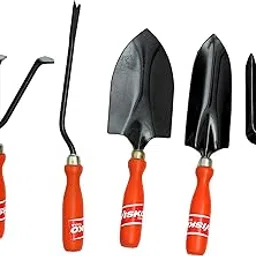 Visko Tools 601 5 Piece Garden Tool Kit (Orange & Black)-image-12