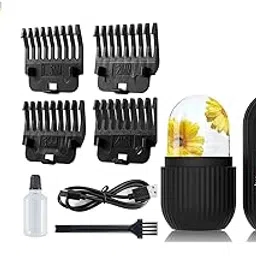 T12 Beard Trimmer For Men, Professional Hair Clipper, Adjustable Blade Clipper and Shaver, Close Cut Precise Hair Machine, Body Trimmer With Ice Cube massager-picture-16